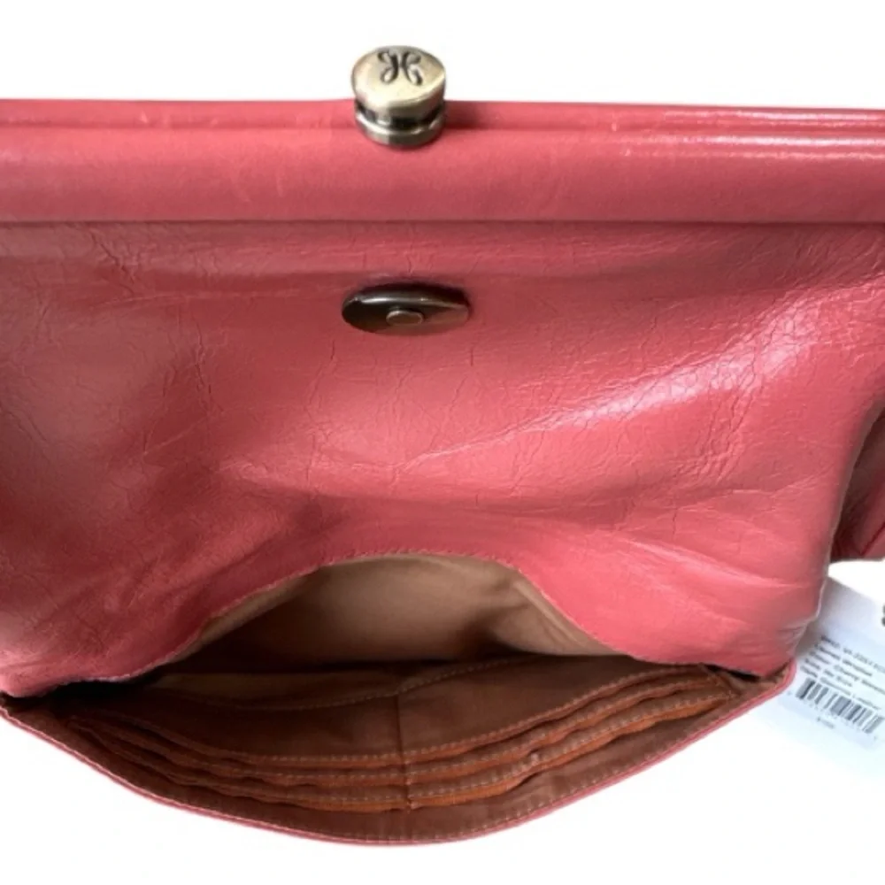Hobo Lauren Wristlet Cherry Blossom Genuine Leather